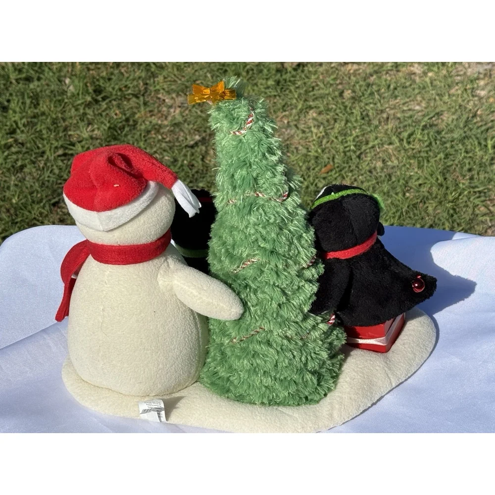 2006 Hallmark Jingle Pals Very Merry Trio Animated Singing Snowman Penguins READ